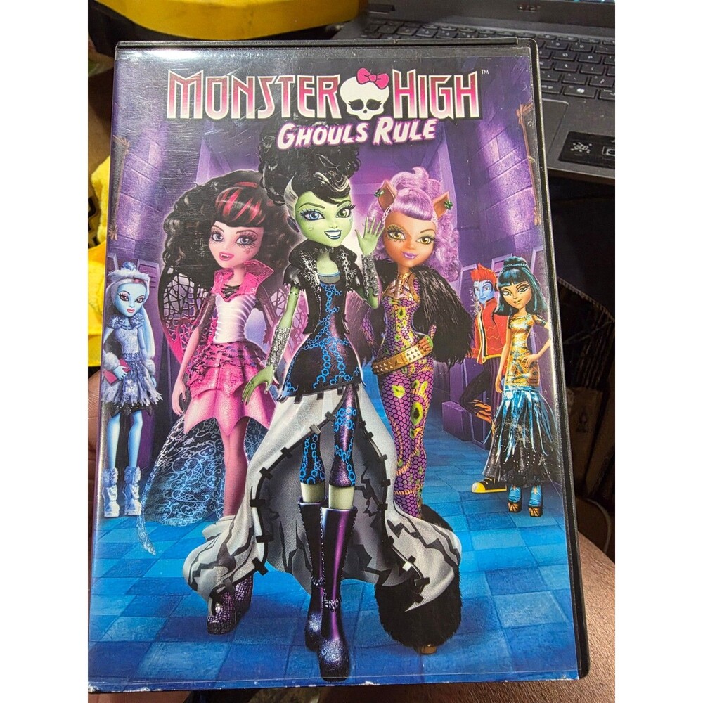 Monster High Ghouls Rule DVD 2-Disc Set Bonus Disc Walmart Exclusive Tested